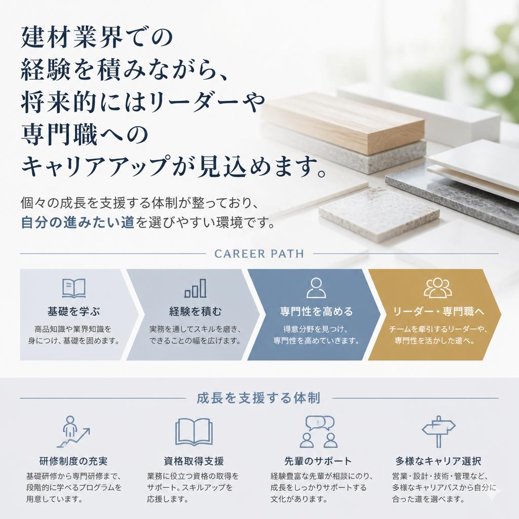 キャリアアップの道筋